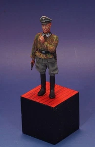 SS PAnzer Officer WWII Probably Andrea Miniatures- Pro Built & Painted 54mm - Picture 1 of 3
