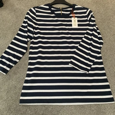 Women’s John Lewis ANYDAY Pink and White 1/4 Zip Jumper - Size Small - Image 1 of 2