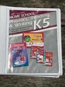 Abeka Homeschool K5 Phonics Reading Writing Lesson Plans Teachers Binder - Picture 1 of 3