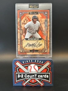 2023 Wild Card 5 Card Draw - Classic Matthew Barefoot #5CDCL-52 Orange /5 - Picture 1 of 2