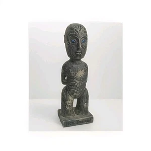 Figura Estatuilla De Colección 4" Nueva Zelanda Tekoteko TIKI God Man - Imagen 1 de 12