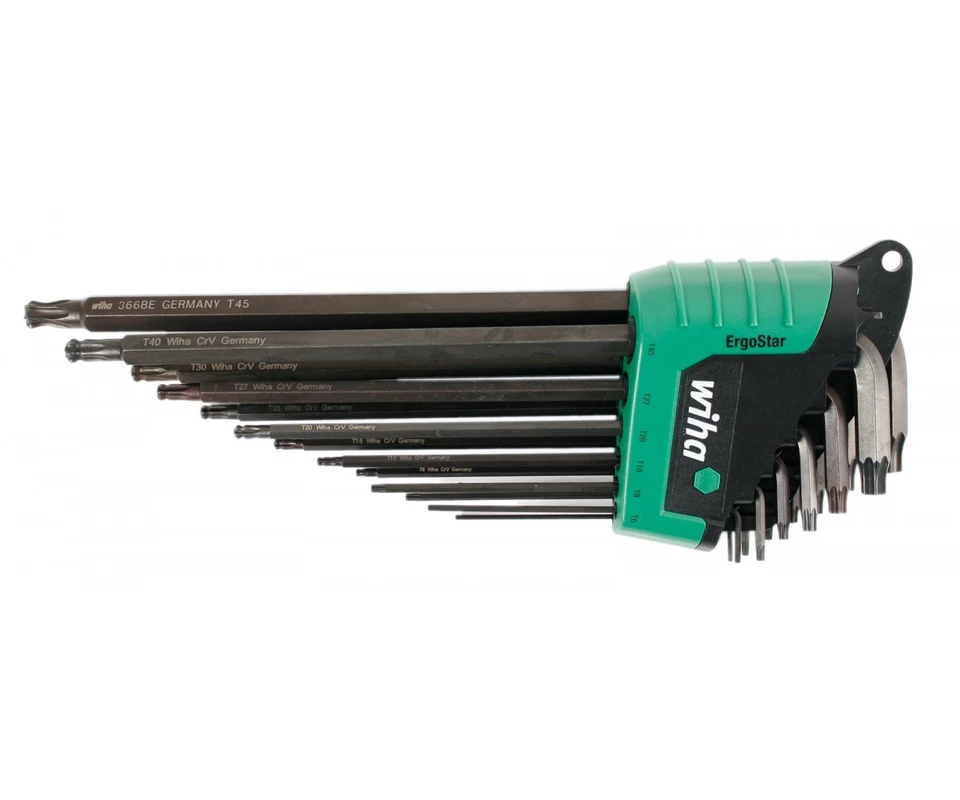 Wiha Torx Ball End L-Key Set, ErgoStar Holder, 13-Piece (36689) - Image 1 of 1