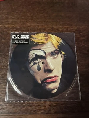 DAVID BOWIE  Silly Boy Blue / Love You Till Tuesday - Rare Picture Disc   AS NEW - Image 1 of 2