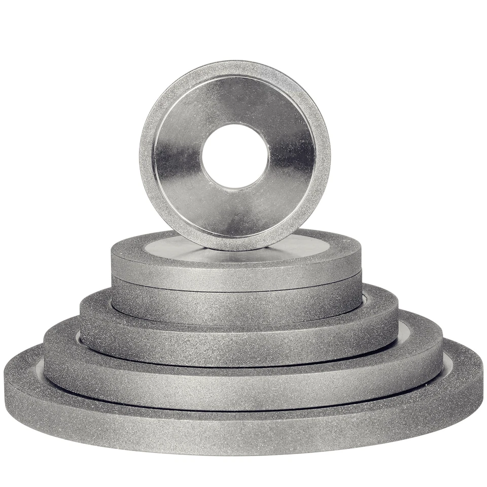 Electroplated Flat Diamond Grinding Wheel Abrasive Disc for Carbide File Grinder - Image 1 of 4