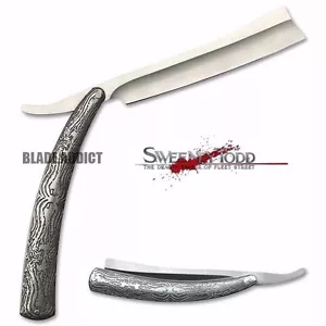 10,5" Sweeney Todd gerade Klinge Friseur Rasiermesser Taschenmesser Rasurschnitt Hals - Bild 1 von 2