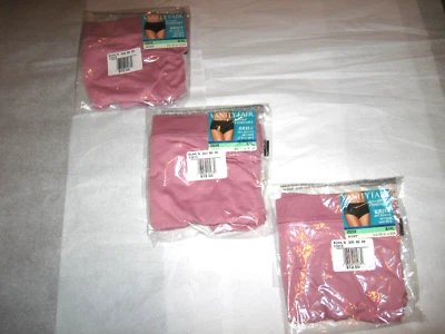 3 Pair Vanity Fair Beyond Comfort Brief Panties # 13213  ~ Size 8 (XL)  NWT - Image 1 of 3
