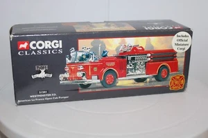Corgi Classics 1998 #51501 American La France Open Cab Pumper "Westminster F.D." - Picture 1 of 12