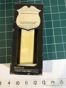 Vintage Westclox Home Protector antifurto # 83082 marrone - porte finestre - Foto 1 di 6
