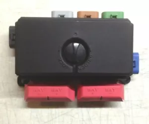 BUSSMANN FUSE BOX 32167-0 LR-X0 SERIES DUEL ELECTRICAL CENTER RV FREIGHTLINER - Foto 1 di 8