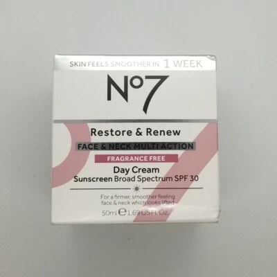 Crema de día sin fragancia Restore & Renew Mulit Action FPS 30 sin fragancia  Foto 1 de 2