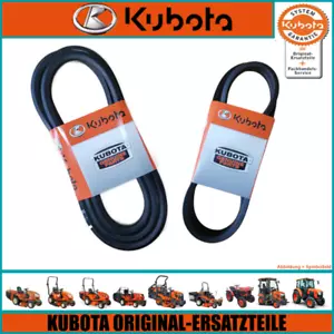 KUBOTA Keilriemen Satz re.+li. Mähwerkantrieb für G18/G21/GR2100/GR2120/GZD21 - Bild 1 von 2