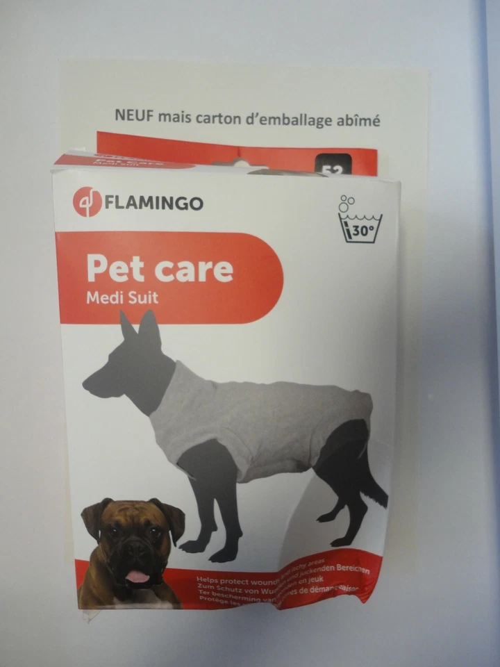 BODY VESTE POUR CHIEN T 52 PROTEGE LES PLAIES ET ZONE DE DEMANGEAISON (1.1297) - Photo 1/1