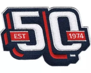 2024-25 Washington Capitals 50th Team Anniversary Jersey Patch - Bild 1 von 1