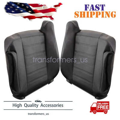 Cubierta de asiento de repuesto negra para conductor + pasajero Hummer H2 2003-2007 Foto 1 de 4