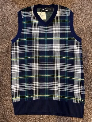 Chaleco a cuadros vintage Comme Des Garçon mezcla de lana Foto 1 de 4