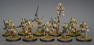 Plaguebearers Of Nurgle Warhammer Age of Sigmar Nurgle Chaos presale Painted GW - Picture 1 of 14