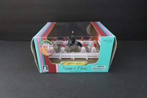 Creata Winners Choice Dressur Spielset 39701 Micro Pferde 1997 grau schwarzes Pferd - Bild 1 von 7