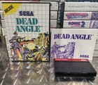 Dead Angle | Sega Master System 1 & 2 | Uk Pal | Complete Cib | Near Mint