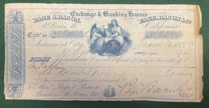Gold Rush Page & Bacon First of Exchange Paid (presumably) after Collapse - Picture 1 of 2
