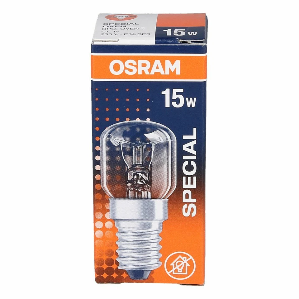 Lampe E14 15W BOSCH 00070779 22mmØ 49mm 300Grad 230V für Backofen - Bild 1 von 2