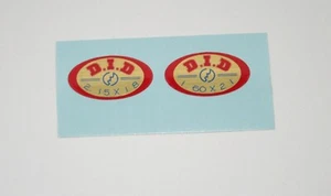 D.I.D DID 18 21 23" FELGENAUFKLEBER AUFKLEBER HONDA XL CR 1970-80er Restauration - Bild 1 von 4