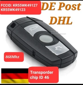 Funk Schlüssel Fernbedienung 868MHz für BMW 3er E90 E91 E92 E93 5er E60 E61 CAS3 - Bild 1 von 5