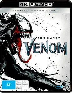 Venom 4K Ultra HD + Blu-ray | Tom Hardy | Region Free - Bild 1 von 1