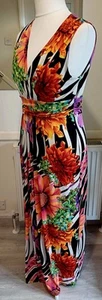 Size 16 Star Julien Macdonald Maxi Dress - Picture 1 of 6