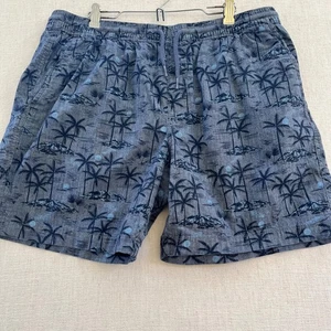 Izod Salzwasser Stretch Kordelzug flache Vorderseite Shorts Large (34) - Bild 1 von 6