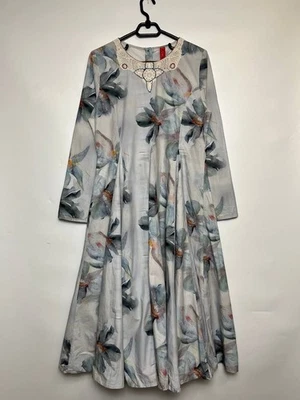 Avant Garde Dress A-Line Ewa I Walla Floral Pattern Long Sleeve Size S - Image 1 of 4