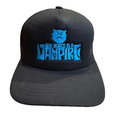 Gorra Smashing Pumpkins The World is a Vampire Tour Trucker Gorra Snapback Talla Única Foto 1 de 4