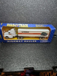 VTG Maistro Road & Track Long Haulers Die-Cast Truck U-Haul Highway Hauler Model - Picture 1 of 7
