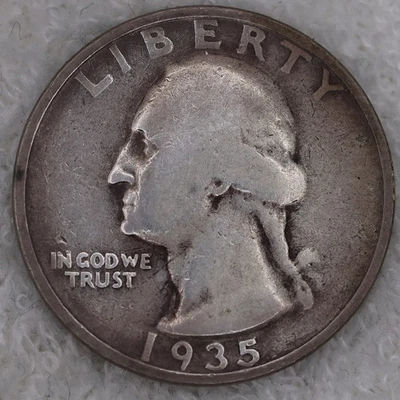 Washington Quarter 1935 S - Image 1 of 2