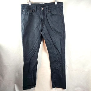 Levis 541 Mens Jeans 34x32 Black Athletic Taper Denim Pants Casual Stretch - Picture 1 of 12