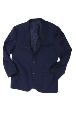 Blazer Super 150's de lana manga larga con cuello con muescas talla 10 Foto 1 de 4