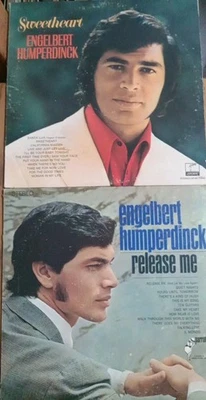 ENGELBERT HUMPERDINCK LP RELEASE ME RECORD VINYL & Sweetheart - Image 1 of 4