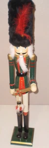 Global International 30" Nutcracker Wood Soldier with Puppet Nutcraker - Picture 1 of 3