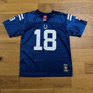 Reebok Peyton Manning #18 Indianapolis Colts Jersey Youth Size XL 18-20 - Picture 1 of 5