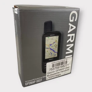 Garmin GPSMAP 66ST Multisatellite Handheld W/ Sensors & TOPO Maps *New-Open Box* - Picture 1 of 6