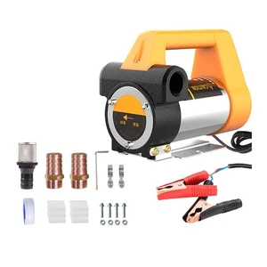 Auto Oil Transfer Pump Electric Kerosene Diesel Pump Reversible Oil Extractor - Picture 1 of 7