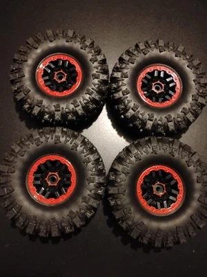 Ruedas y neumáticos Wltoy (tiradores de stock) para escala 1/10  Foto 1 de 4