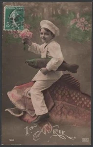 cartolina d'epoca-post card-CHILD ENFANT KIND BAMBINO 269 - Picture 1 of 1