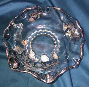 Vintage Silver City 'Flanders' 7" Crimped Nappy Bowl - Picture 1 of 5