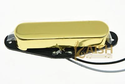 Gold Cover Alnico 5 Tele NECK Pickup Vintage Sound Pickups for Telecaster - Image 1 of 4