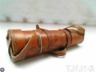Brass Nautical Maritime Scope Spyglass Telescope With Red Leather Case Gift Item