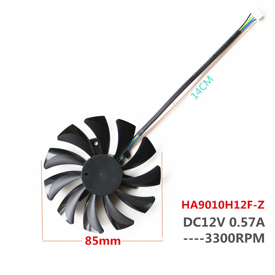 New HA9010H12F-Z Fan For GTX1060 VGA Gpu Video Card Fan Cooling Fan - Image 1 of 2