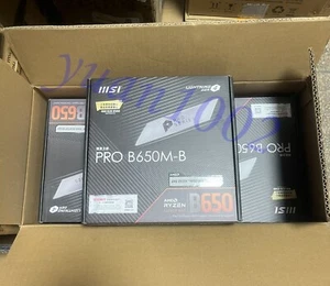 NEW MSI PRO B650M-B Socket Am5/B650/Ddr5/S-Ata 6Gb/S/Micro Atx Fast delivery - Picture 1 of 6