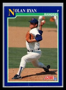 1991 Score #4 Nolan Ryan NM/MINT+