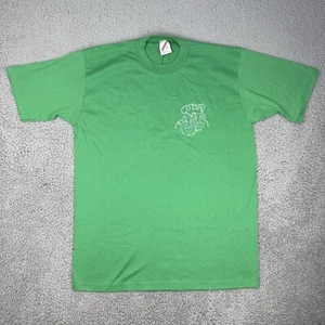 Camisa De Colección Nueva Orleans Adulto Grande Verde Manga Corta Puntada Única Jerzees - Imagen 1 de 10