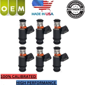 NEW OEM 6x Fuel Injectors Fits 97-03 Volkswagen Golf Jetta EuroVAN 2.8L-V6 - Picture 1 of 5